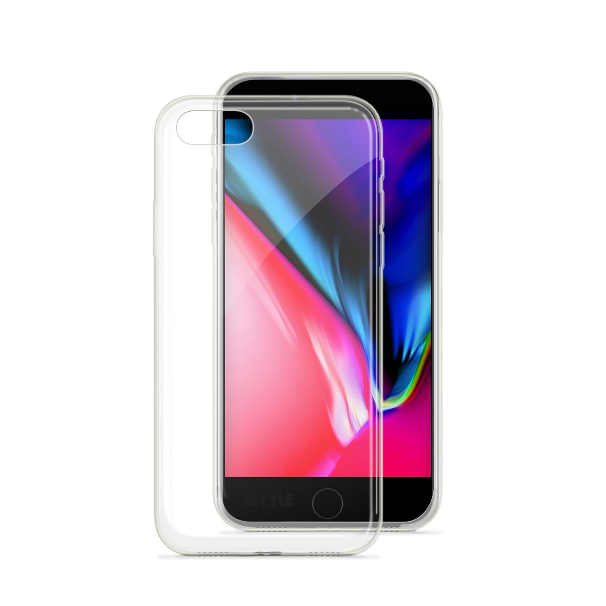Epico Hero Case iPhone 7/8/SE (2020) - caurspīdīgs