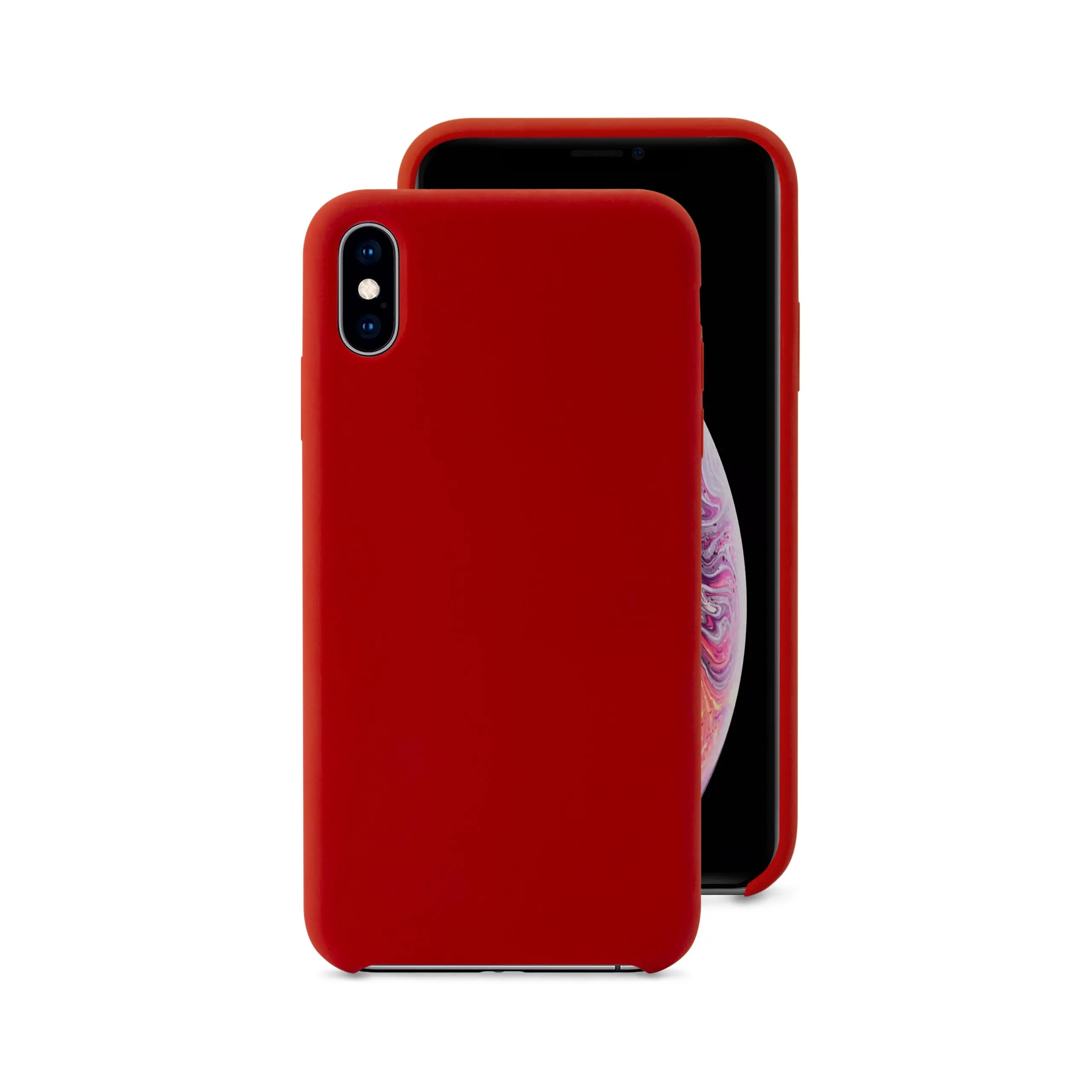 Epico silikoninis dėklas, skirtas iPhone X/XS – raudonas