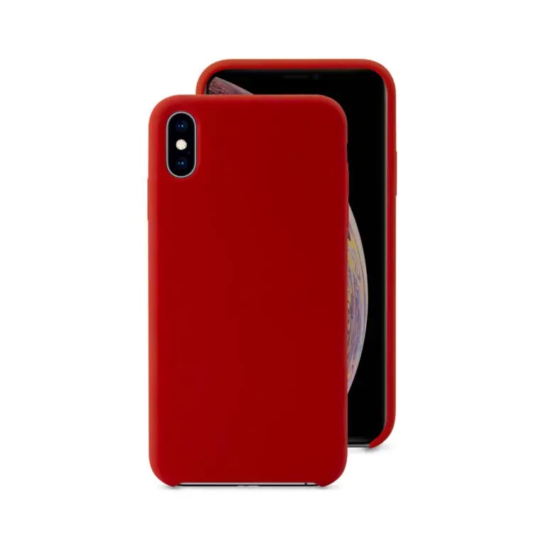 Epico silikoninis dėklas, skirtas iPhone XS Max – raudonas