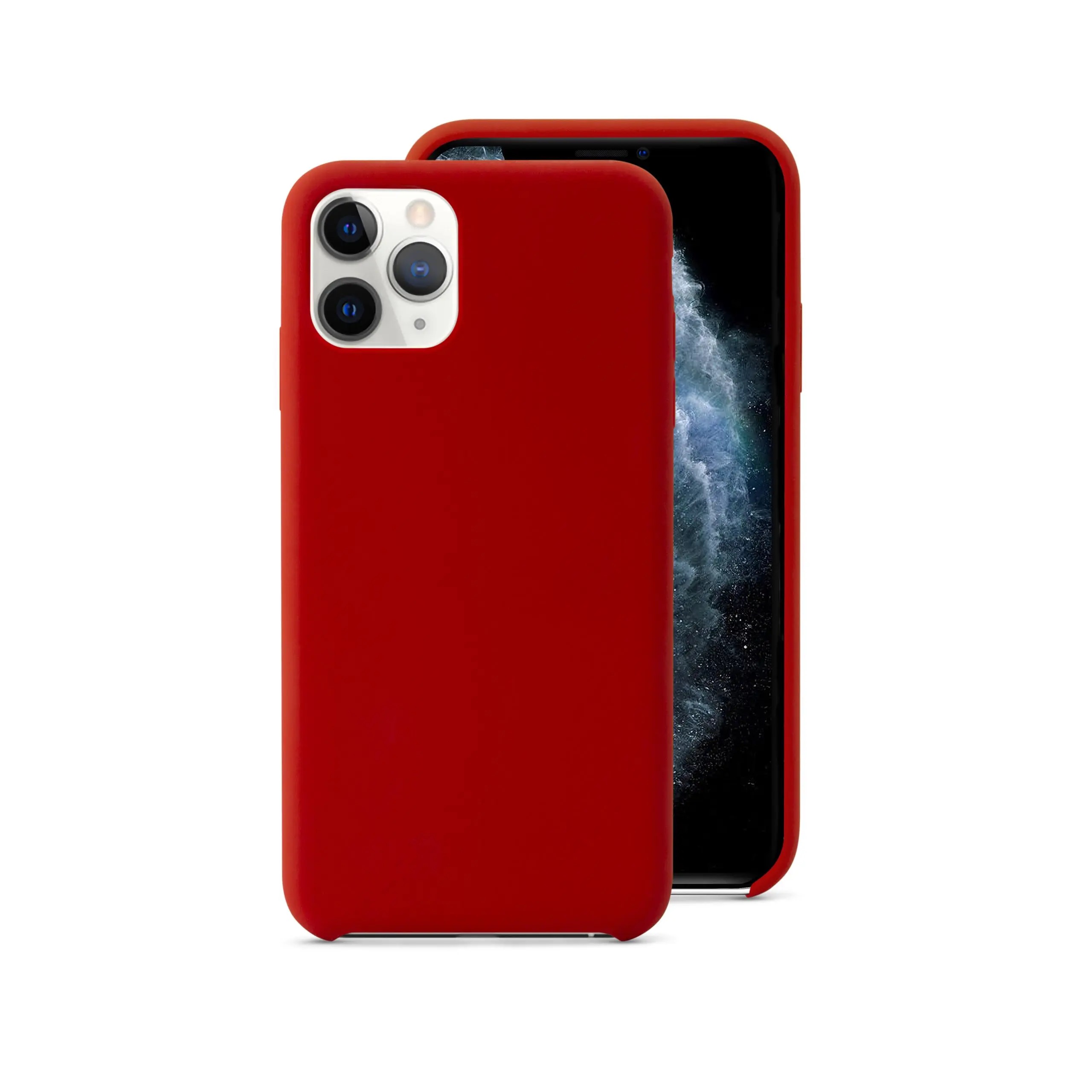 Epico Silicone Case for iPhone 11 Pro - red