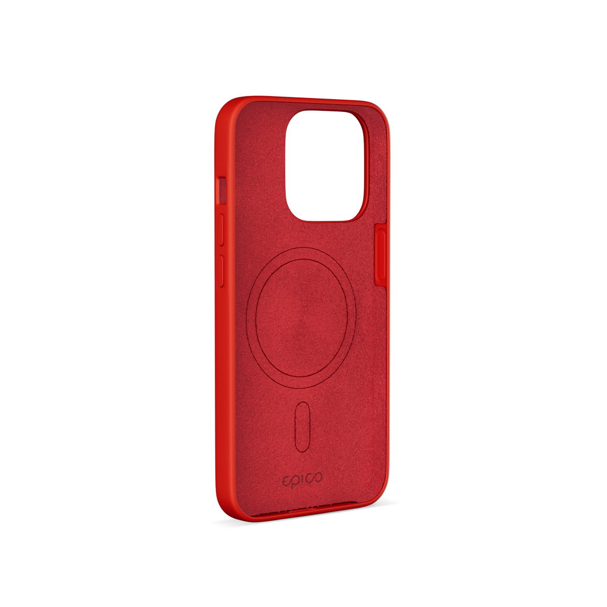 Epico Silicone Case for iPhone 12 mini - red