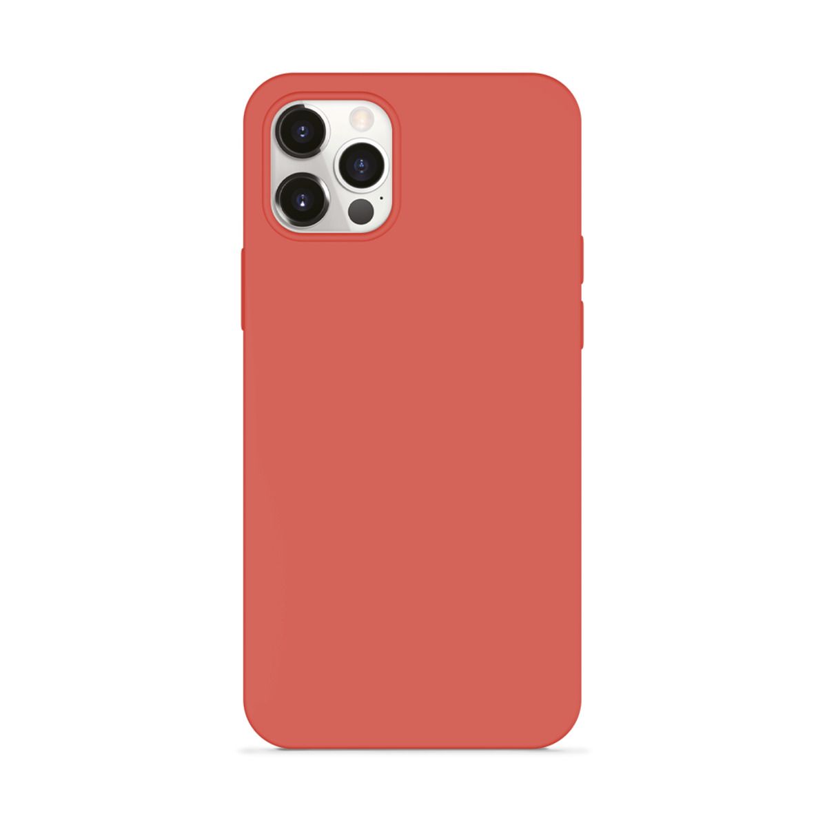 EPICO Silicone Magnetic – Magsafe’iga ühilduv ümbris iPhone 12/12 Pro jaoks – tsitruseline roosa