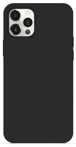 Epico silikoonümbris iPhone 12 Pro Max jaoks – must