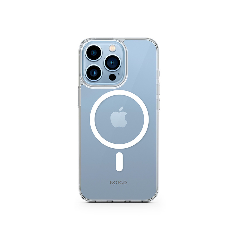 Epico Hero Magnetic - Magsafe Compatible Case iPhone 13 Pro - transparent