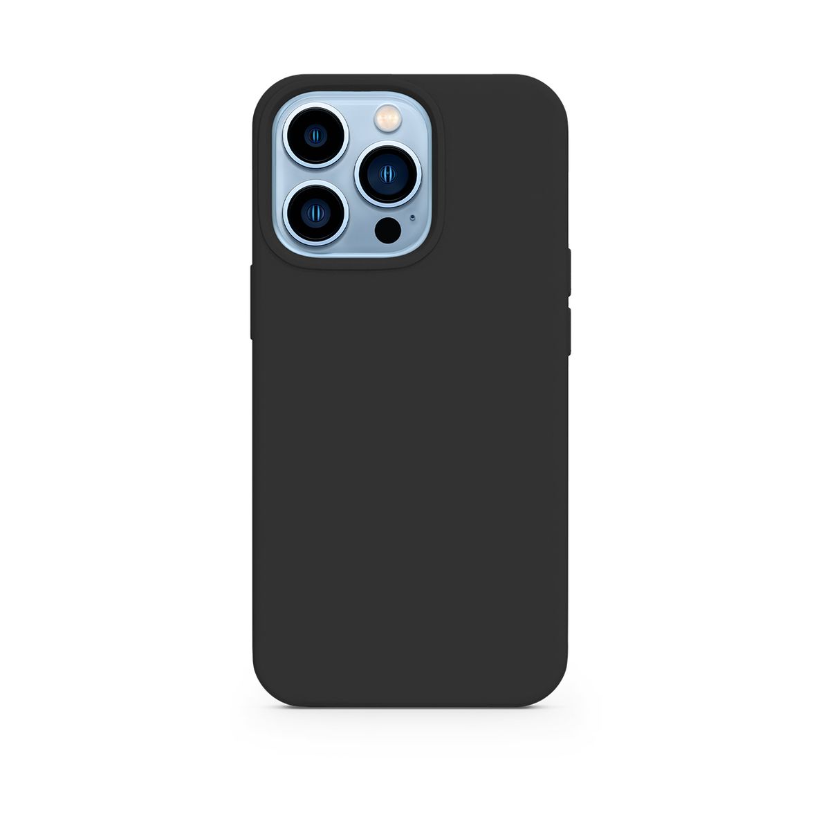 EPICO Silicone Magnetic - Magsafe´iga ühilduv ümbris iPhone 13 Pro Max jaoks - must