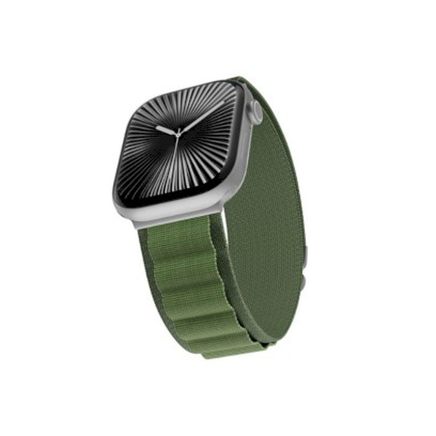 Epico Band Apple Watch 42/44/45/46/49 -Green Canvas Alpine