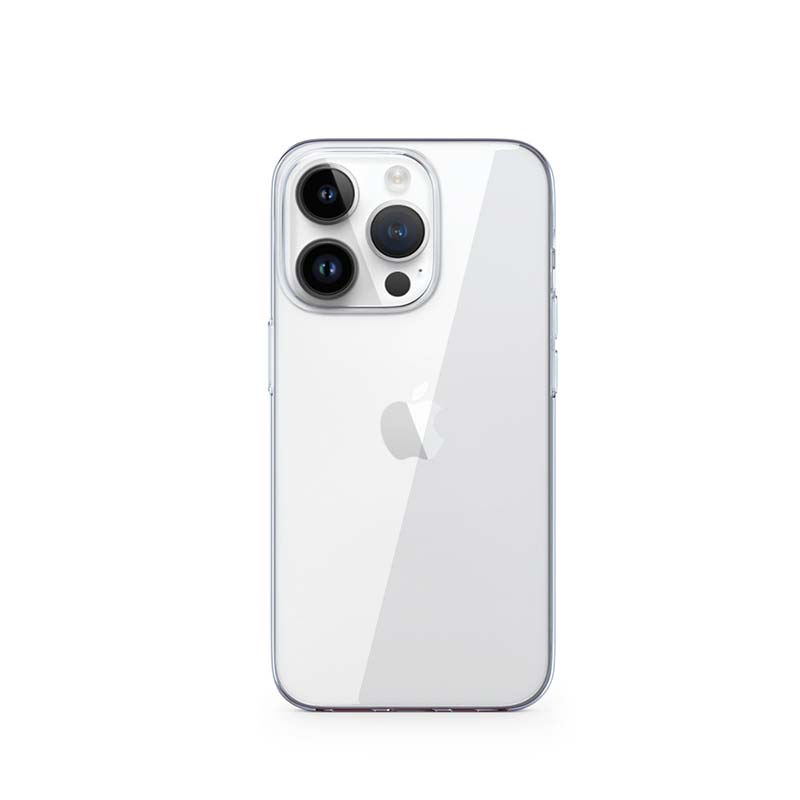 Epico Twiggy Case iPhone 14 - Clear Silicone