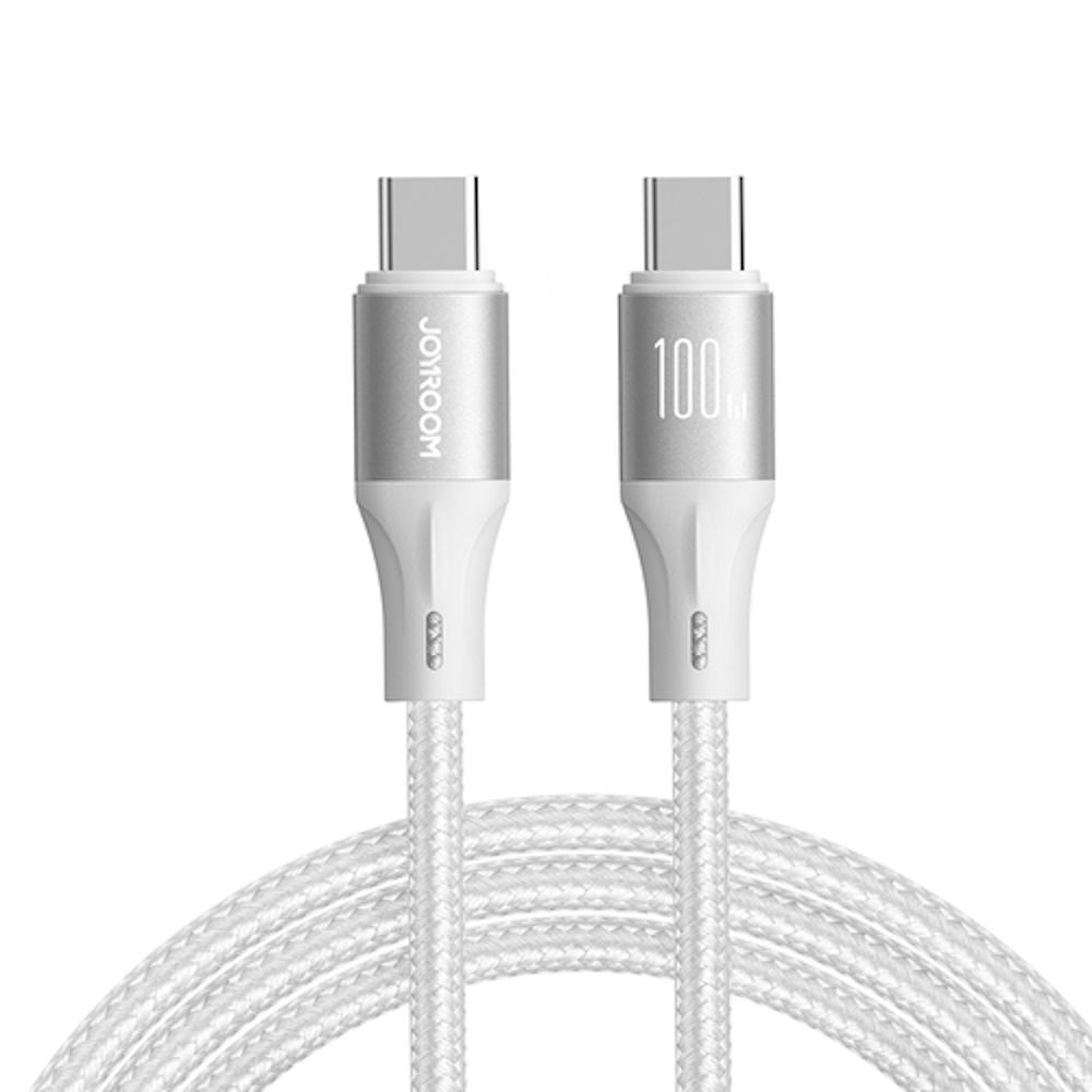 Joyroom Cable USB-C to USB-C 100W 1,2m - White