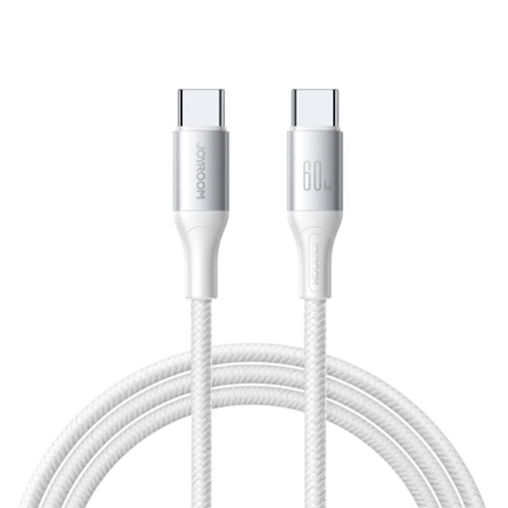 Joyroom Cable USB-C to USB-C 60W 2m - White