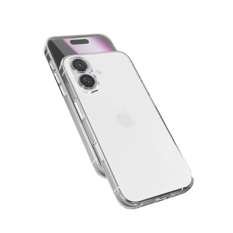 Epico Twiggy Case iPhone 16 - Clear Silicone