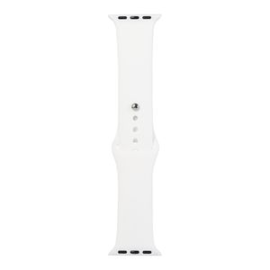 eSTUFF Silicone Strap for Apple Watch 44/45mm - White