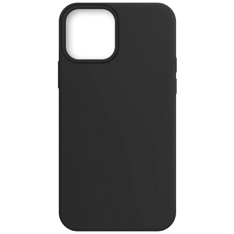 eStuff Madrid Case iPhone 13 mini - Black Silicone