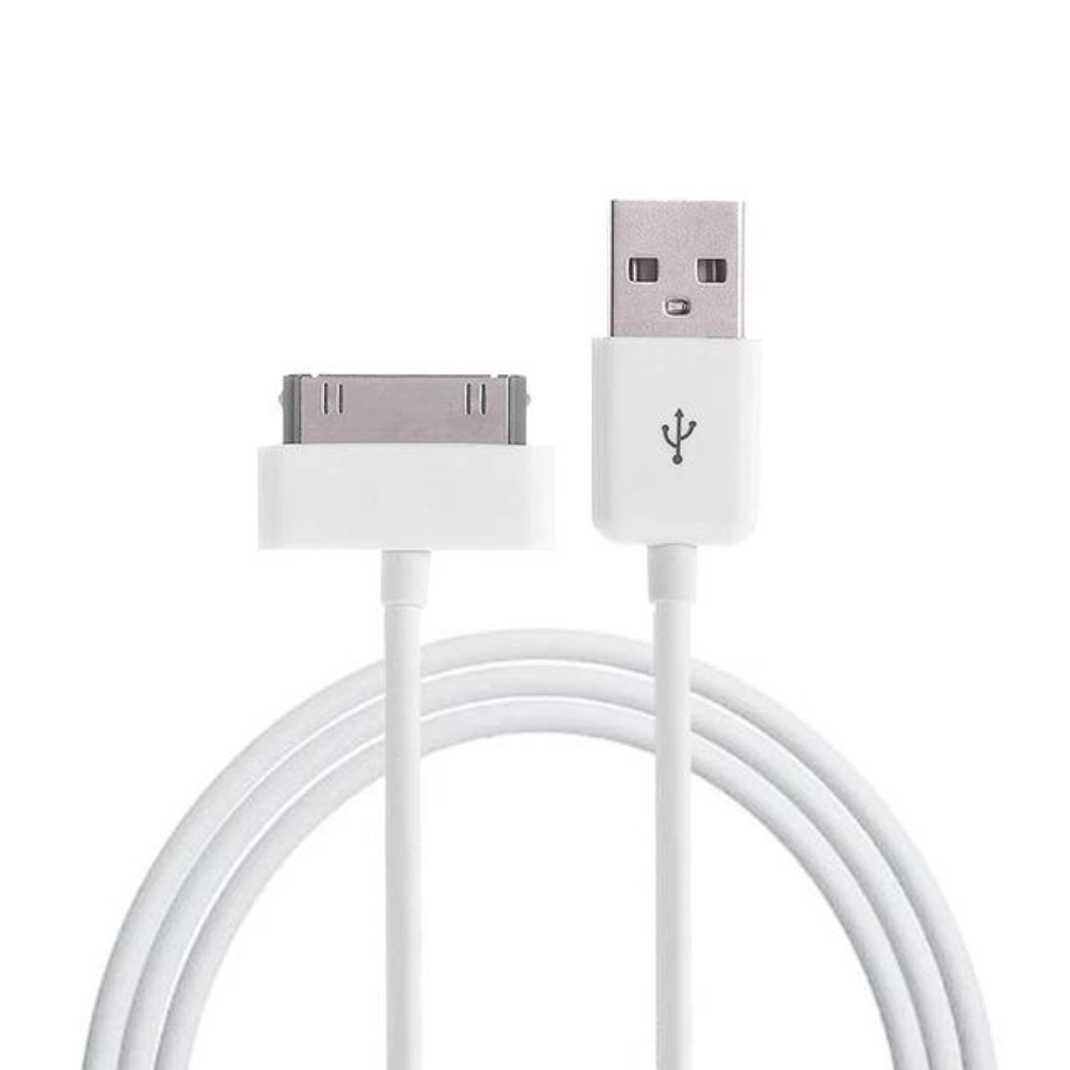 Cable USB-A to 30-pin 1m (iPhone 2G/3G/3GS/4G/4S/iPod) - White