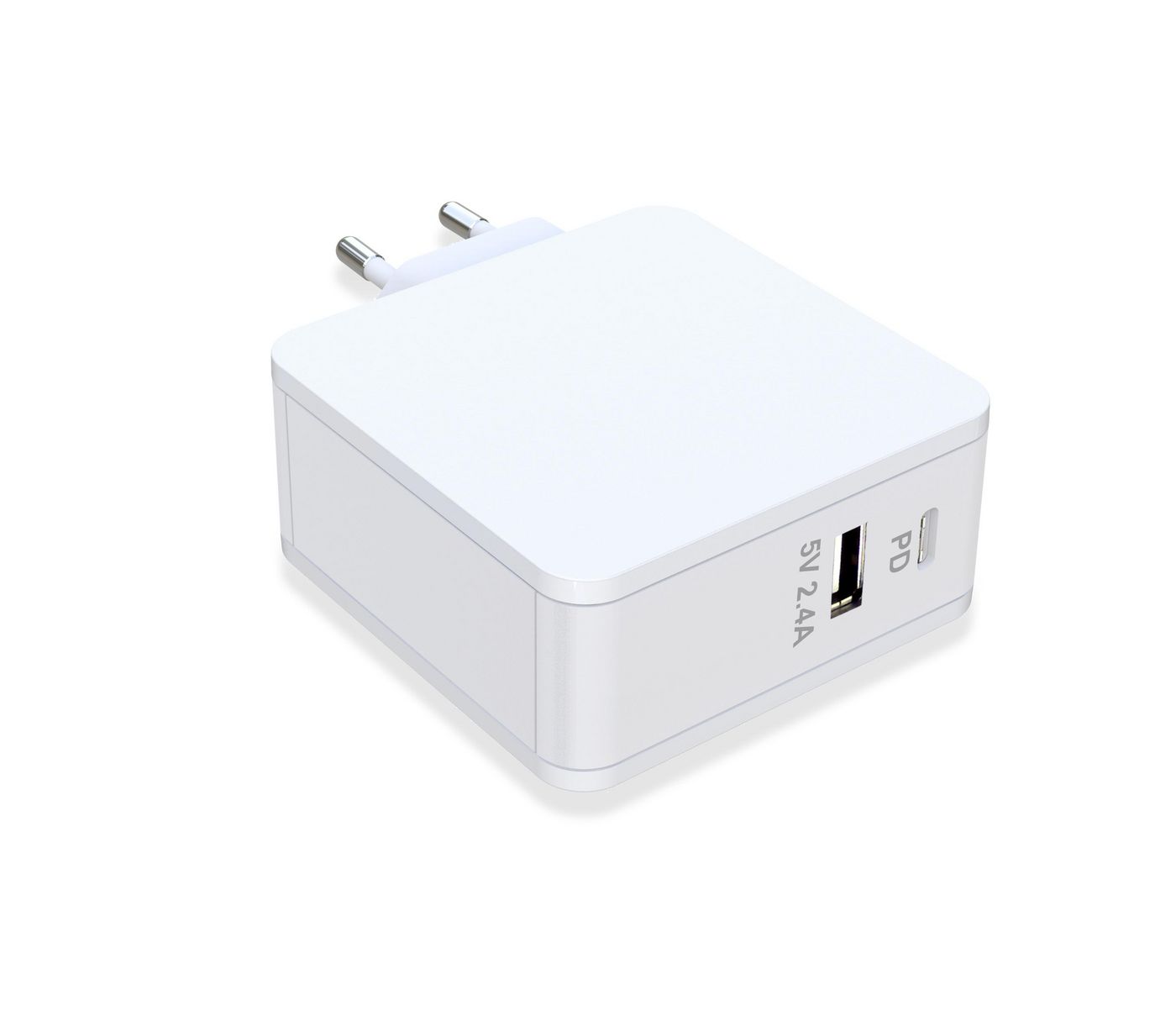 CoreParts 60 W USB-C įkroviklis – baltas