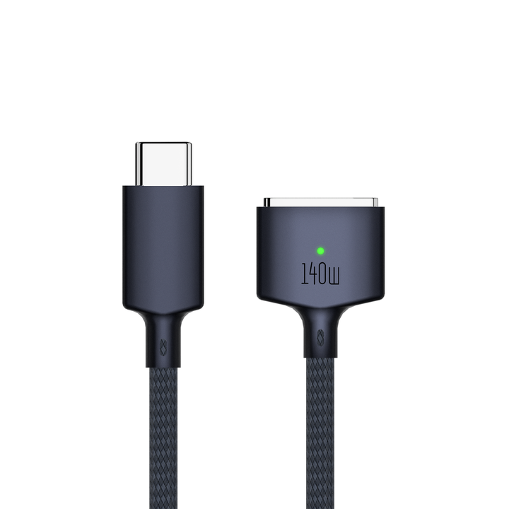 MacBook Cable USB-C to MagSafe 3 (2m) - Braided Black