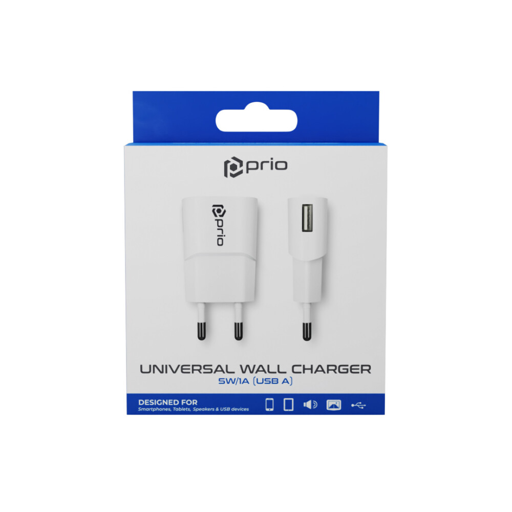 PRIO universal USB-A adapter, 5W