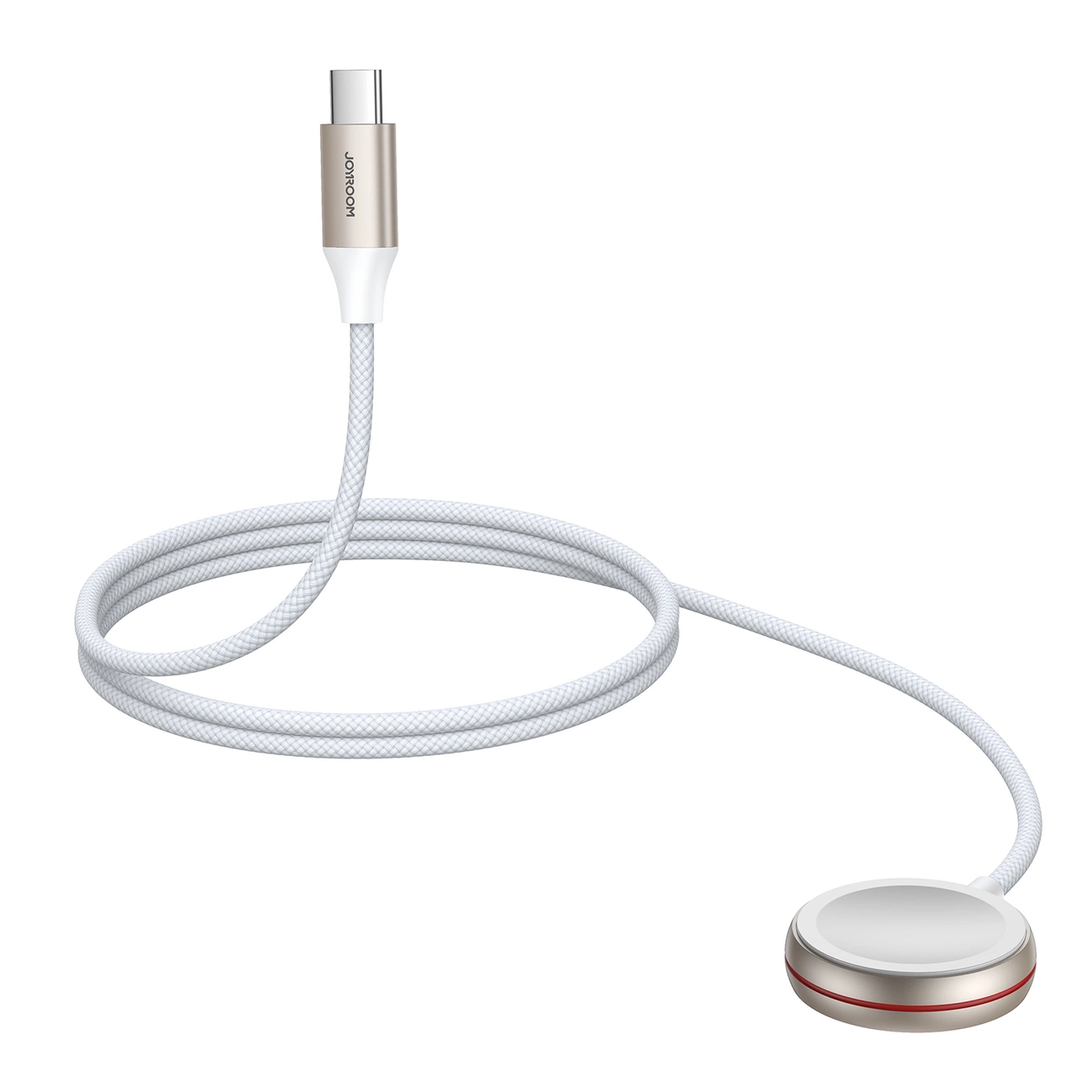 USB-C Apple Watch Magnetic Charging Cable, JoyRoom, White 1.2M