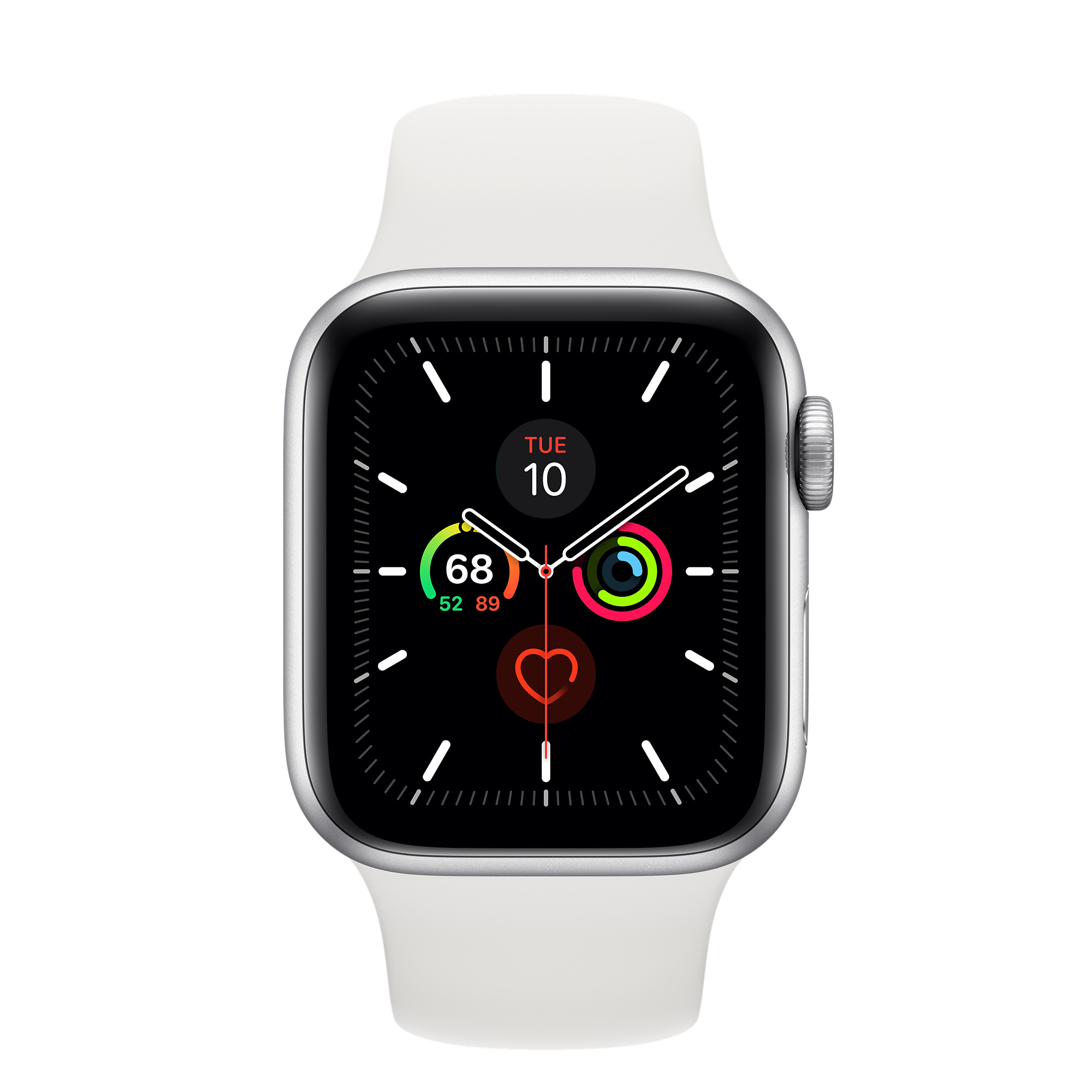 Apple Watch Series 5 40mm GPS, Silver (подержанный, состояние C) - UPGREAT