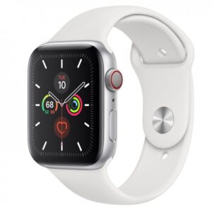 Apple Watch Series 5 44mm GPS + Cellular, Stainless Steel Silver (kasutatud, seisukord A)